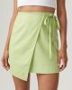 Crossed Mini Skirt